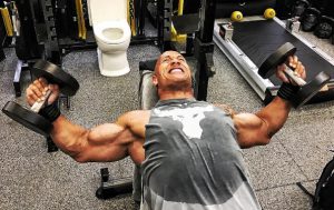 the rock's workout shirts