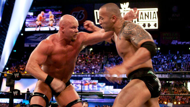 the rock dwayne johnson wwe wrestling career highlights