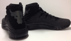 black project rock shoes