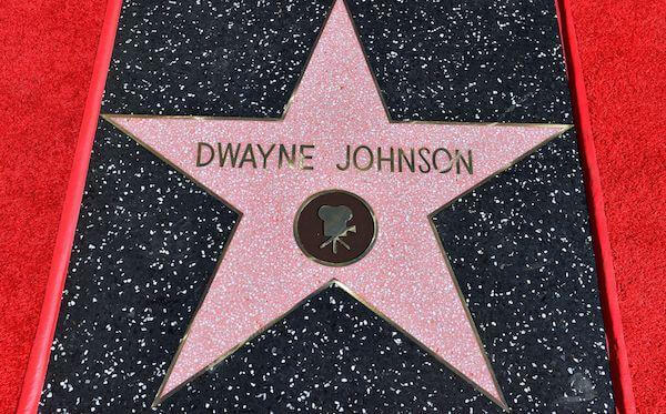 therockgear.com is proud announce that dwayne the rock johnson is a member of the hollywood walk of fame.