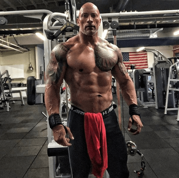 Dwayne johnson 2024 workout gear