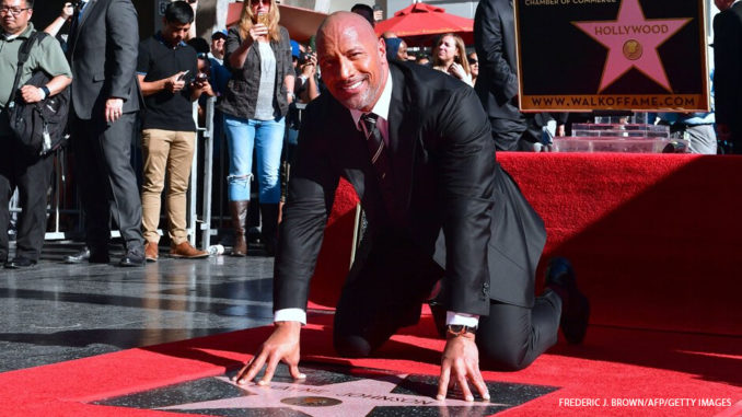 therockgear.com proudly announces that dwayne the rock johnson has his own star on the hollywood walk of fame.